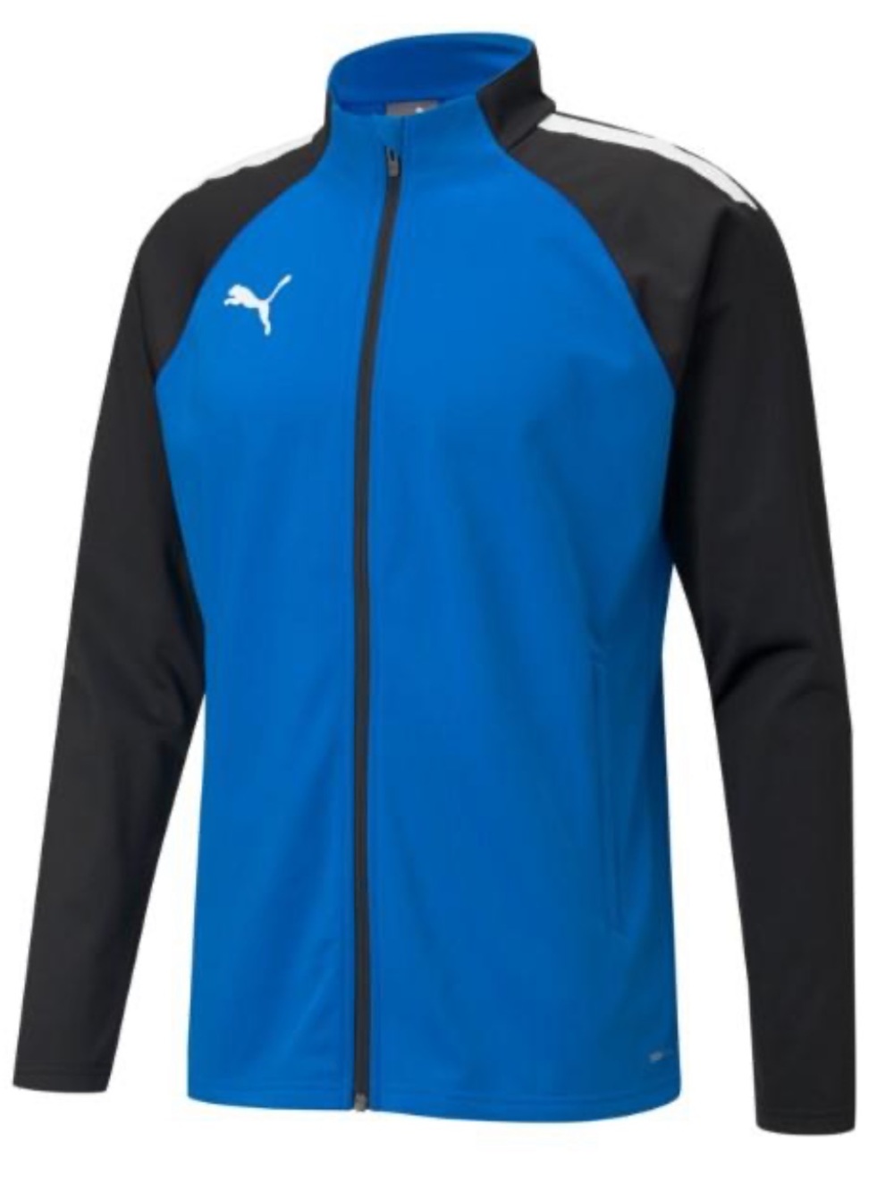 Puma Youth Medium Blue and Black Performance Training Jacket